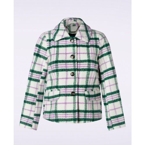 Manteau Hannah en Blanc et Vert - Smashed Lemon - Modalova