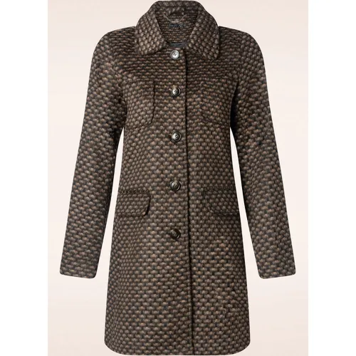 Manteau Penny en Noir et Marron - Smashed Lemon - Modalova