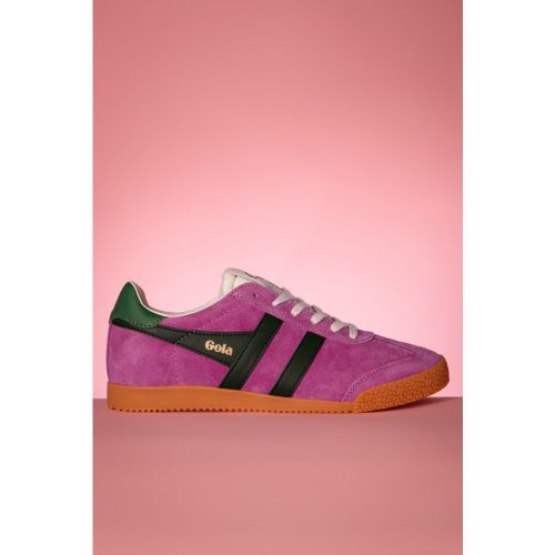 Baskets Gola Elan en Daim Fuchsia - Gola - Modalova