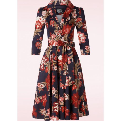Robe Corolle Lydia en Bleu - hearts & roses - Modalova