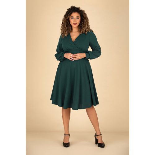 Helaine Swing Dress Années 50 en Sapin - vintage chic for topvintage - Modalova