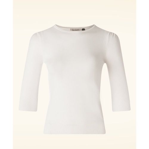 Pull Grace en Blanc - Banned Retro - Modalova