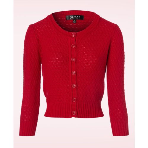 Jennie Cardigan en Rouge - mak sweater - Modalova