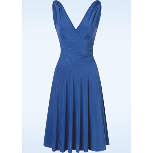 Robe Grecian en bleu bleuet - vintage chic for topvintage - Modalova