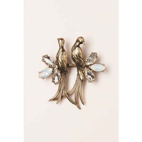 Crystal Love Birds Brooch Années 30 en - lovely - Modalova