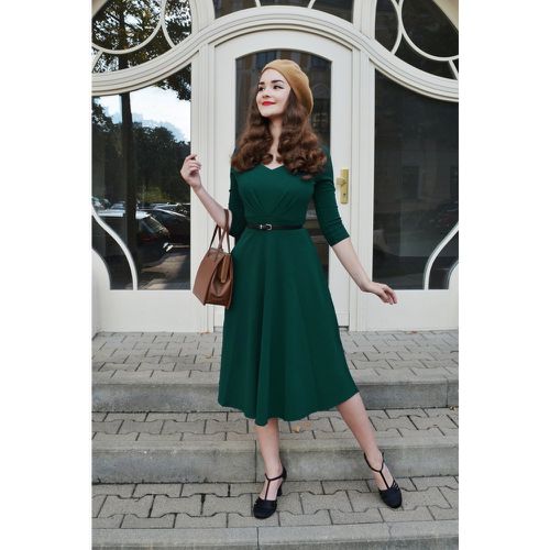 Ruby Swing Dress Années 50 en Sapin - vintage chic for topvintage - Modalova