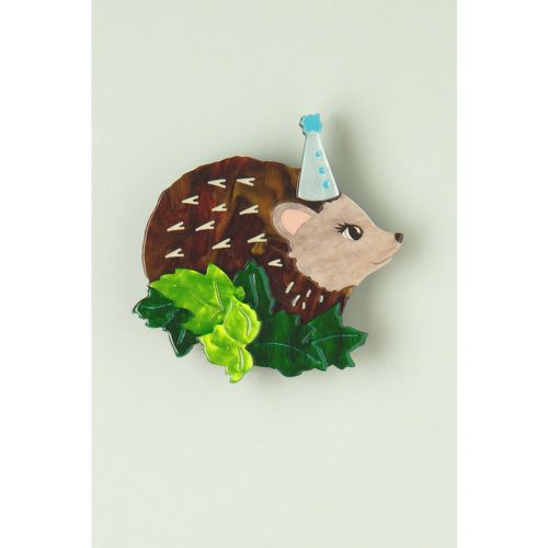 Broche Party Time Hedgehog - erstwilder - Modalova