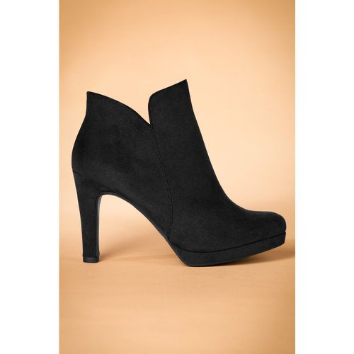 Classy Suedine Ankle Booties Années 50 en - tamaris - Modalova