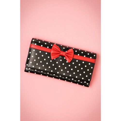 Carla Bow Polka Purse Années 50 en et Rouge - Banned Retro - Modalova