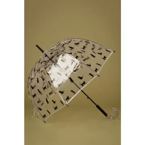 Parapluie Dôme Transparent Chat en - so rainy - Modalova