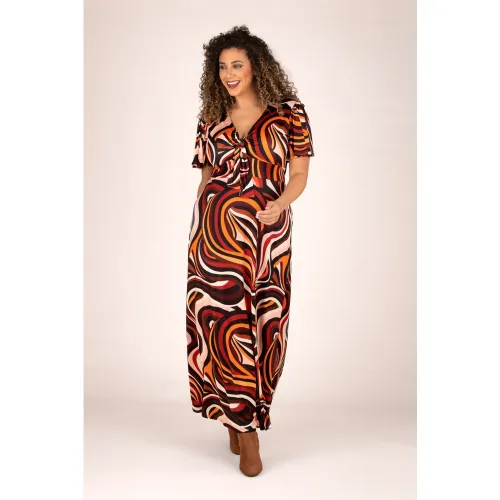 Robe Longue Groove is in the Heart en Multi - vintage chic for topvintage - Modalova