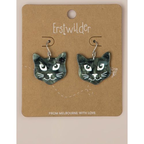 Boucles d'oreilles pendantes Black Cat - erstwilder - Modalova