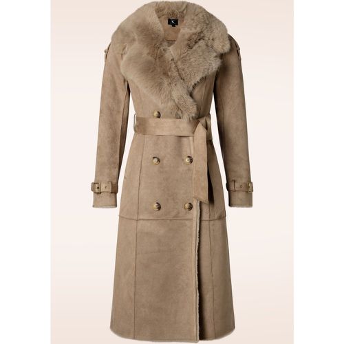 Veste Savannah Daim Look en brun nomade - K-Design - Modalova