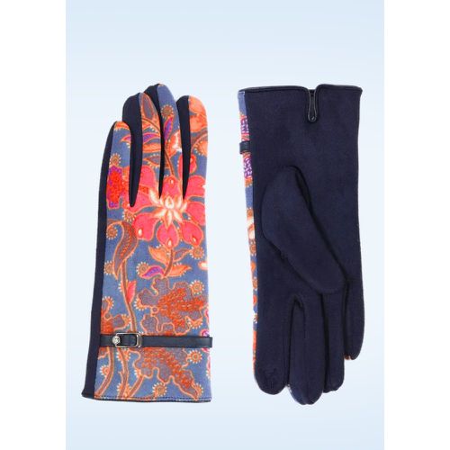 Gants Kamila en bleu marine - amici - Modalova