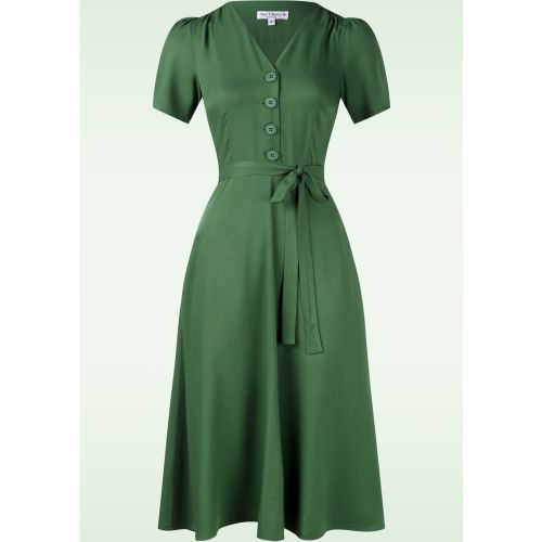 Robe Magnolia en vert Olette - Very Cherry - Modalova