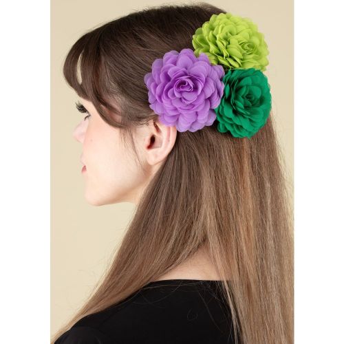 Lot de fleurs pour cheveux en , citron et anglais - Urban Hippies - Modalova