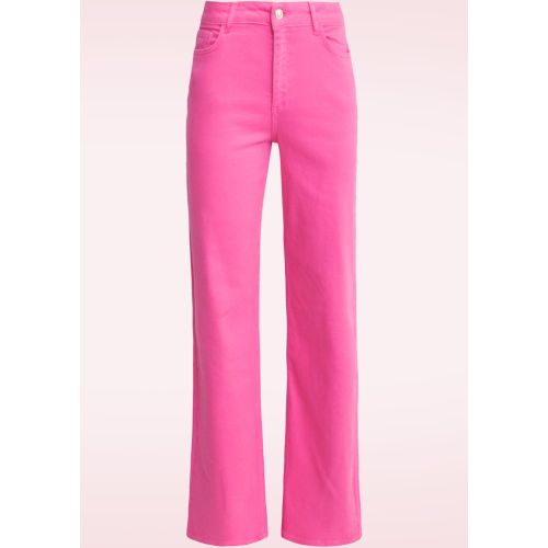 Jean droit Regina en rose - Smashed Lemon - Modalova