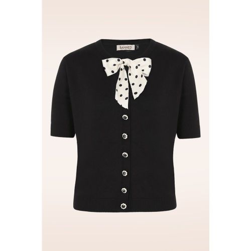 Gilet Lady Luck en noir - Banned Retro - Modalova