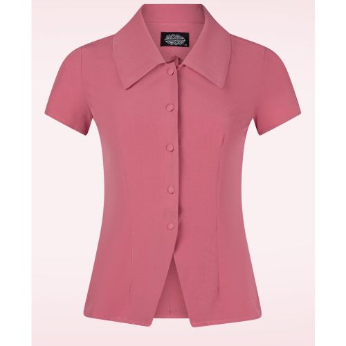 Blouse Clara en vieux rose - hearts & roses - Modalova