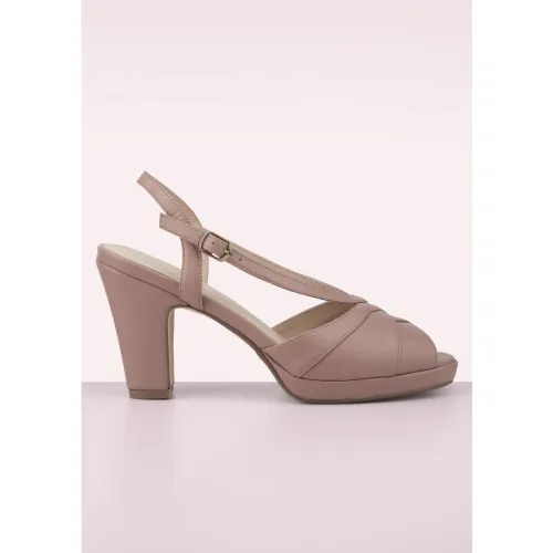 Sandales à bout ouvert Arabel en mauve - Chelsea Crew - Modalova