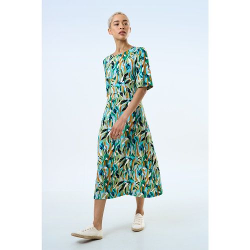 Robe midi Corrine Brushstroke en et multi - Louche - Modalova