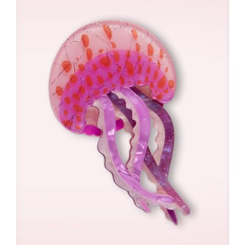 Broche Mauve Stinger Jellyfish - erstwilder - Modalova