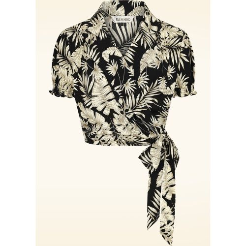 Chemise cache-coeur Yvette en et doux - Banned Retro - Modalova