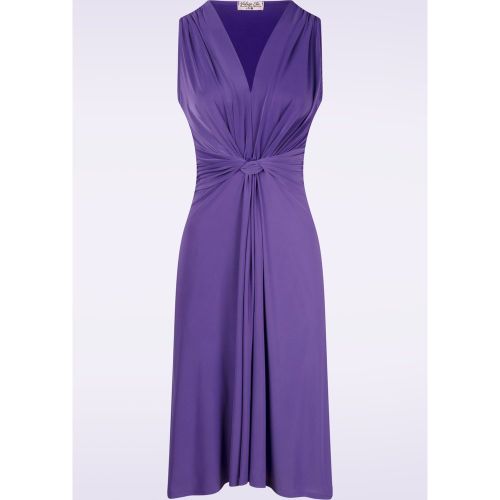 Robe évasée à noeud Umi en - vintage chic for topvintage - Modalova