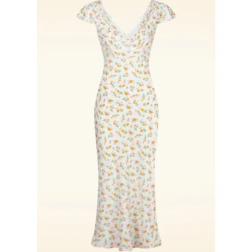 Robe midi fleurie Stella Floral Spring en - Glamorous - Modalova