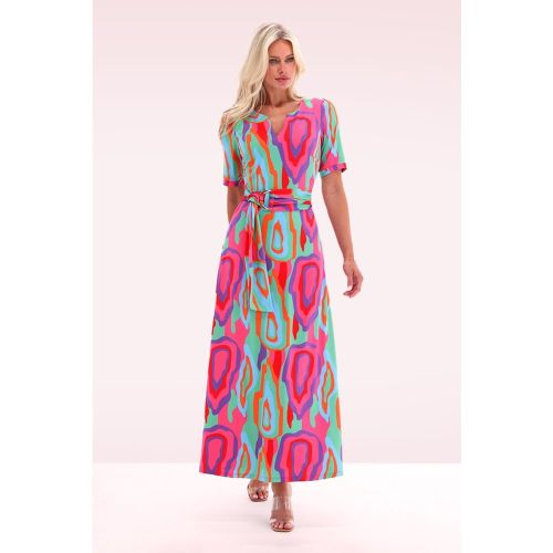 Robe maxi Marlene Funky en multicolore - K-Design - Modalova