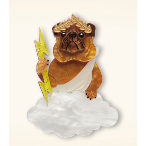 Broche The Pious Pug - erstwilder - Modalova