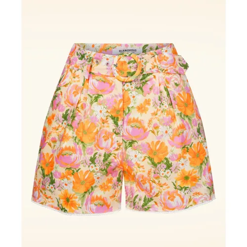 Short fleuri Selia Wallpaper en - Glamorous - Modalova