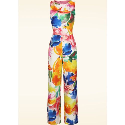 Combinaison fleurie Larissa en multicolore - Smashed Lemon - Modalova