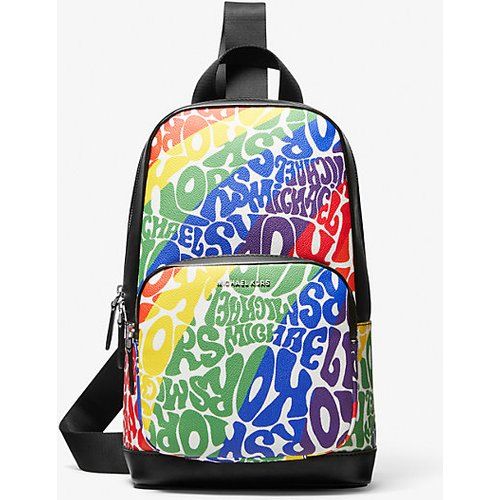 MK Sac à dos mono bretelle Hudson à logo graphique - - Michael Kors - Michael Kors Mens - Modalova