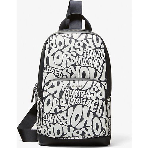 MK Sac à dos mono bretelle Hudson à logo graphique - / - Michael Kors - Michael Kors Mens - Modalova