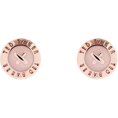 Boucles d'oreilles à fermoir à poussette TBJ1266-24-134 Laiton, Acier inoxydable - Ted Baker - Modalova