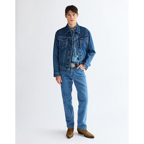 Big Buckle Leather Belt Taille 95 - Wrangler - Modalova