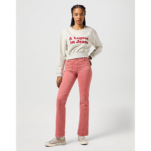 Relaxed Cropped Sweatshirt Taille XS - Wrangler - Modalova