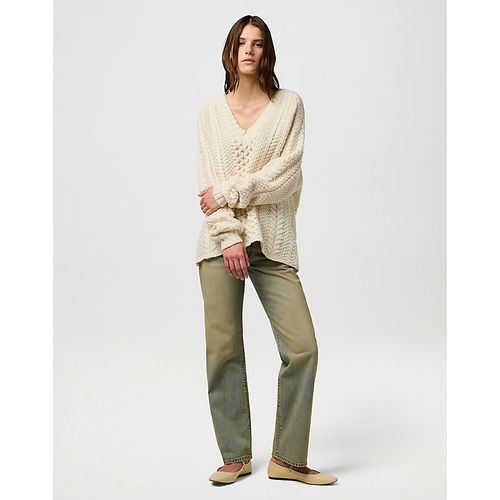 Relaxed V Neck Cable Knit Taille M - Wrangler - Modalova