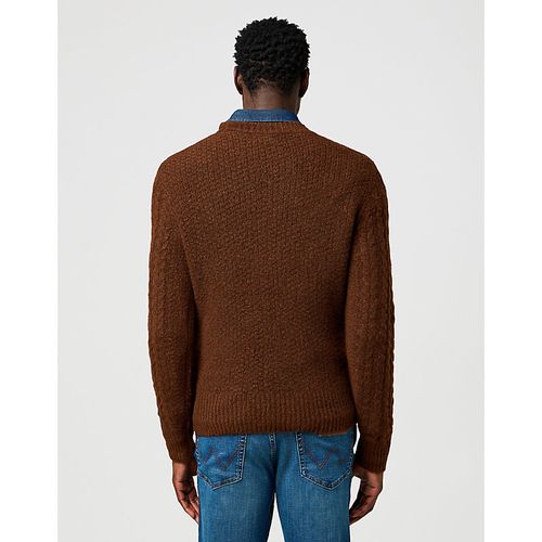 Regular Cable Knit Sweater Taille XL - Wrangler - Modalova