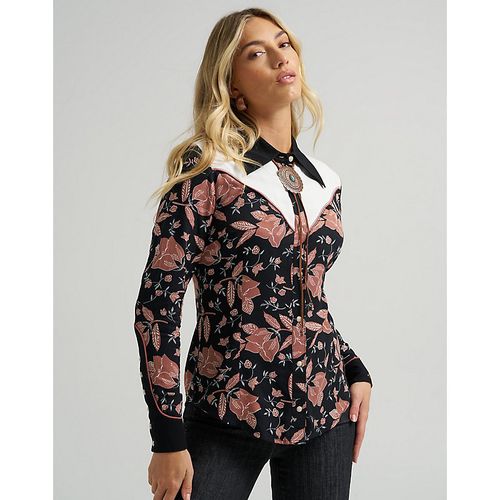 X Lainey Wilson Floral Western Shirt Taille S - Wrangler - Modalova