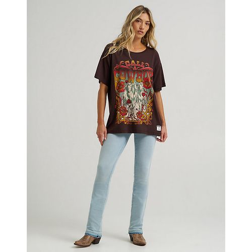X Lainey Wilson Call A Cowboy Oversized Tee Taille XS - Wrangler - Modalova