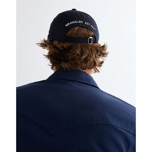 Wrangler Logo Cap Navy Taille OS - Wrangler - Modalova