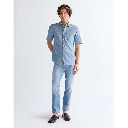 Regular Short Sleeve Chambray Shirt Taille S - Wrangler - Modalova
