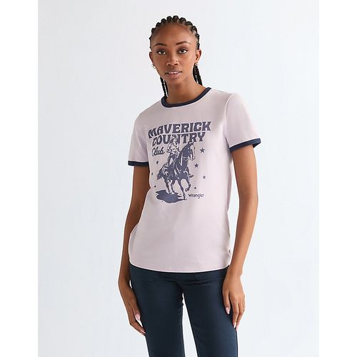Slim Ringer Tee Taille XS - Wrangler - Modalova