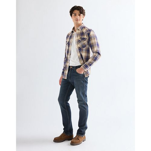Regular Western Indigo Shirt Taille M - Wrangler - Modalova