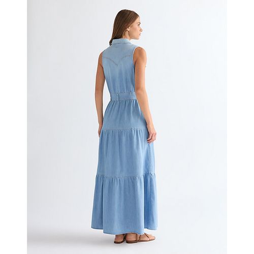 Regular Tiered Maxi Dress Taille XS - Wrangler - Modalova