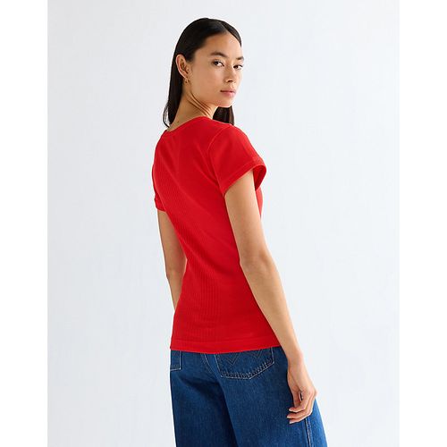 Slim Rib Capped T-Shirt Taille XS - Wrangler - Modalova
