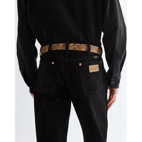 Snake Leather Belt Taille 95 - Wrangler - Modalova