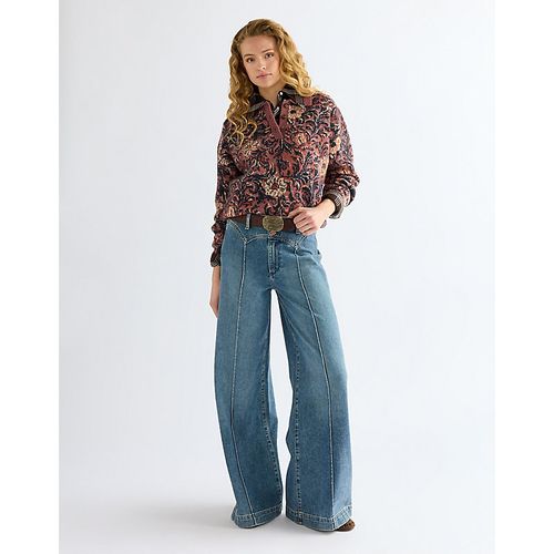 Oval Leather Belt Taille 95 - Wrangler - Modalova